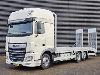 XF 480 6x2 OPRIJWAGEN / MACHINE TRANSPORT